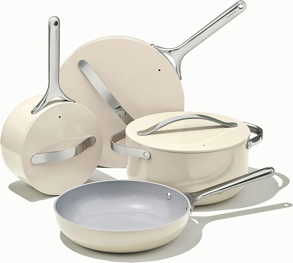 caraway kitchen pots and pans